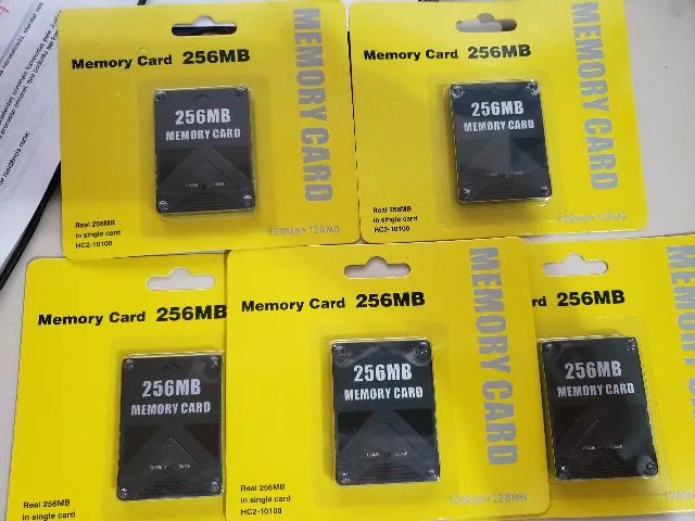 Memory Card 256 Mb Compatível Com Playstation 2 Ps2 Play 2 - Novo lacrado - Foto 5