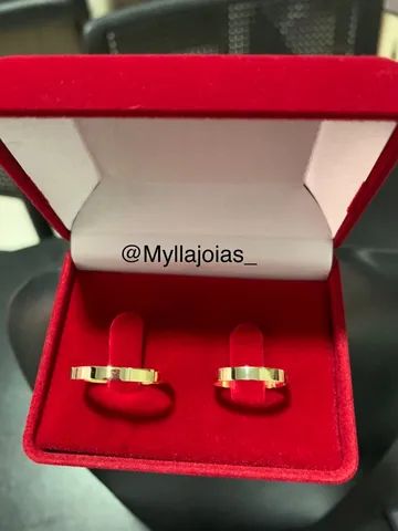 Aliança em ouro 18K  - Foto 4