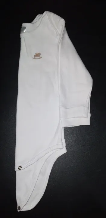 Body branco manga longa
