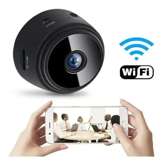 Mini Câmera Espiã Segurança Vigilância Visão Noturna Anatel