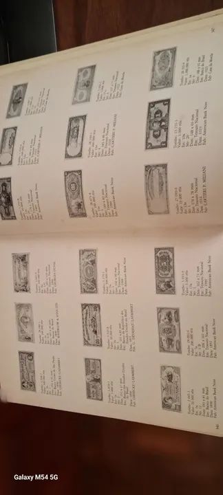 Livro de cedulas e moedas ,catálogo  - Foto 2