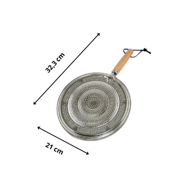 chapa aço carbono para banho maria a seco  aquecer alimentos bm-21 - Foto 5