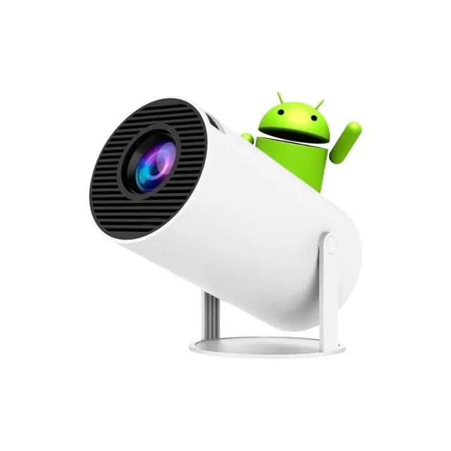 Projetor 4k Smart Android Wi-fi Bluetooth Espelhamento Celular HY400 - Foto 3