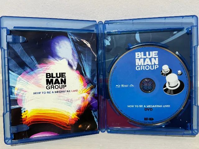 Bluray Blue Man Group - Raro Importado - How To Be Megastar - Foto 3