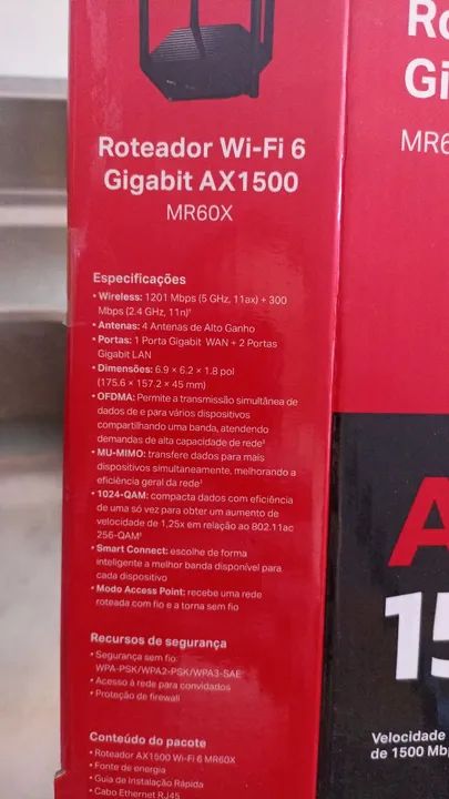 Roteador Gamer  Mercusys AX1500 - Foto 2