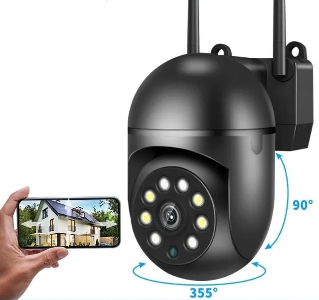 Câmera de Segurança Wifi - Câmera de Vigilância Sem Fio - Foto 3
