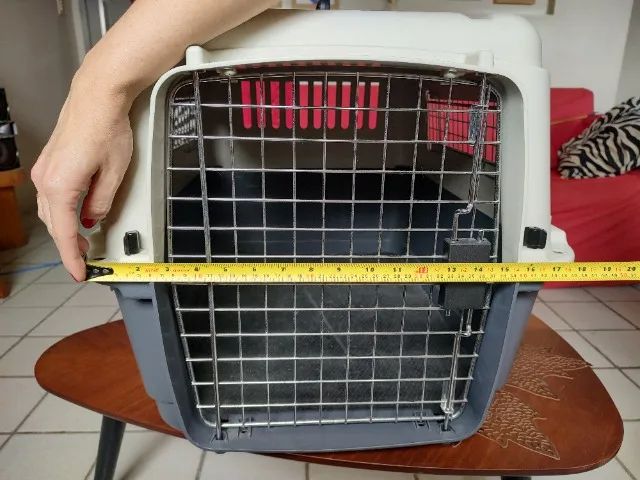Caixa de transporte cães e gatos Gomoov 70 md - Foto 5