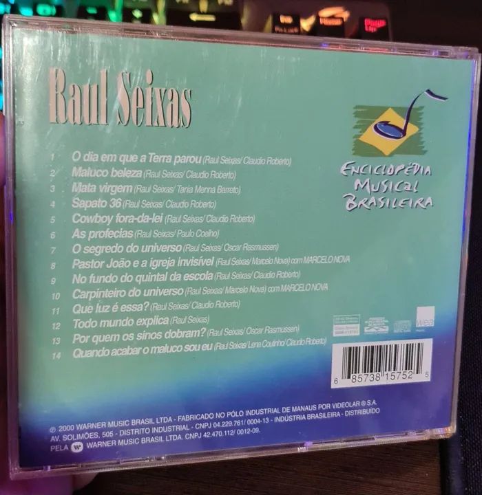 CD Raul Seixas  Enciclopédia Musical Brasileira - Foto 2
