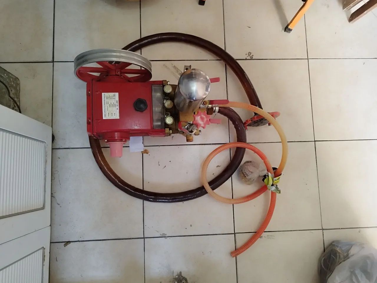 Bomba Agrícola Pulverizadora Lava Carro 80-120l Por Minuto - Foto 5