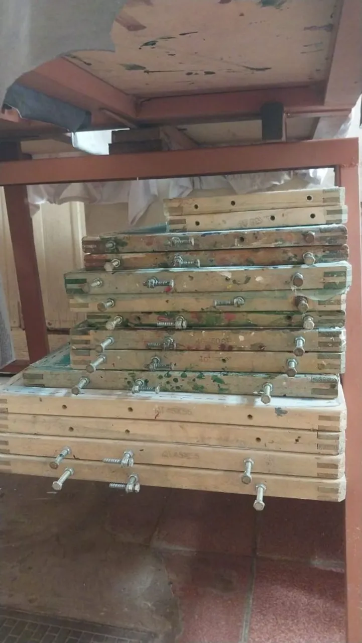 Molduras de serigrafia