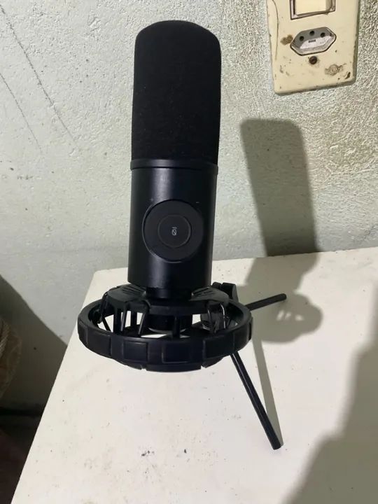 Microfone Dinâmico Usb Fifine K658 Rgb Unidirecional - Foto 2