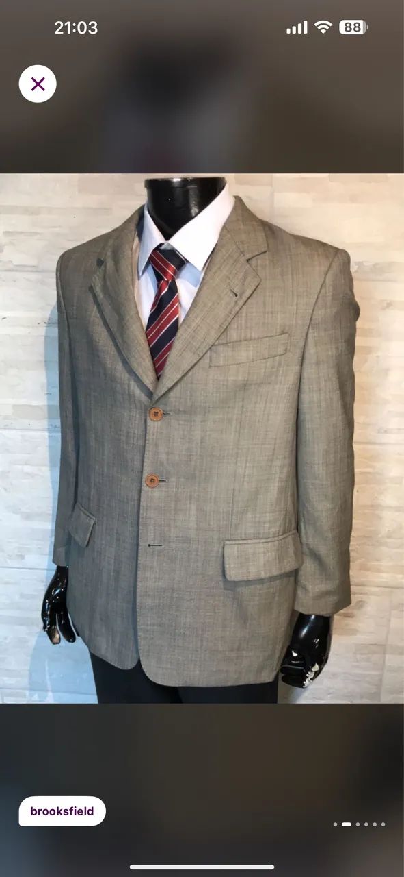 Blazer masculino brooksfield  - Foto 2