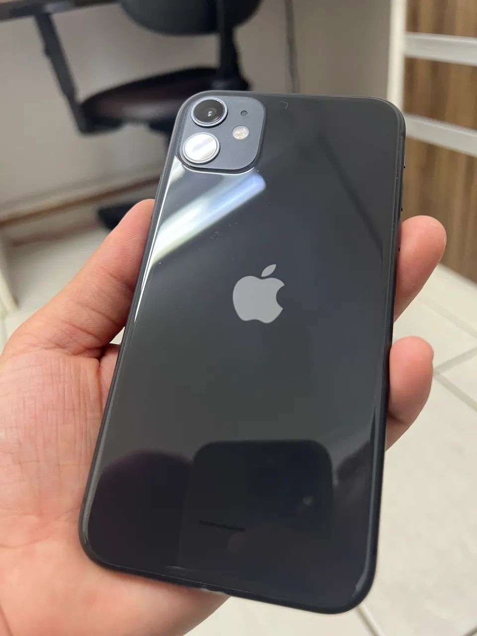 iPhone 11 ブラック Celular iPhone 11 Apple 64GB Tela 6,1” 12MP