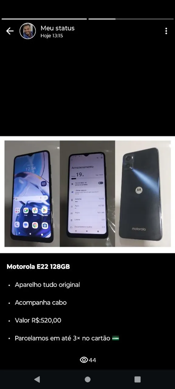 Motorola E22