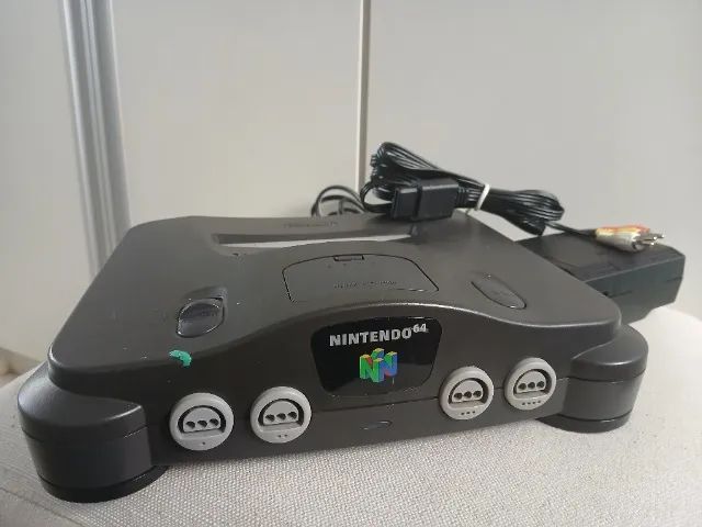 Nintendo 64 (110V) funcionando + controle!!  - Foto 3