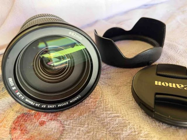 Canon EF 24-70mm f/2.8l ii usm lente full frame - Foto 3