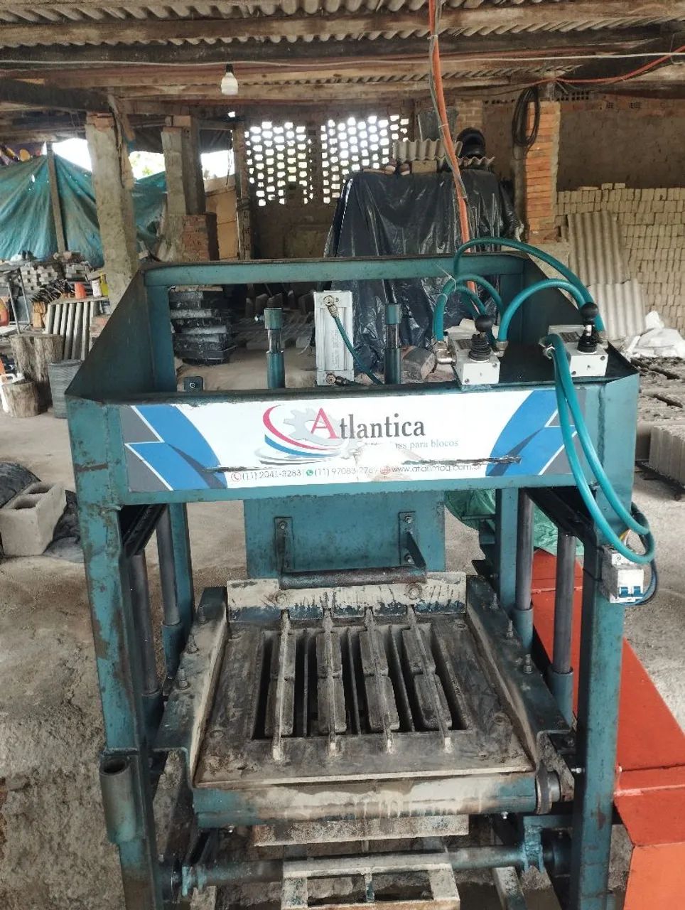 Máquina pneumática pra blocos 64175987391106121