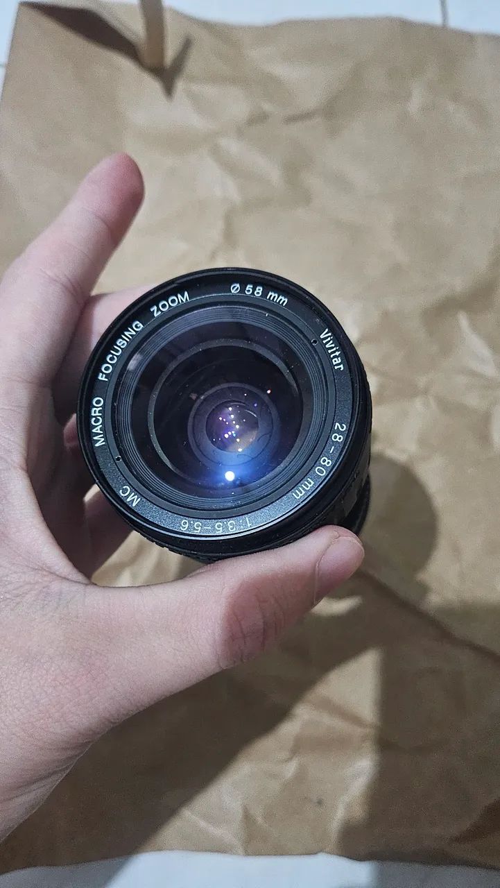 Lente Vivitar 28-80mm F3.5 para Pentax K - Foto 5