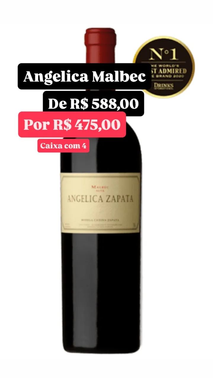 Vinho Angelica malbec