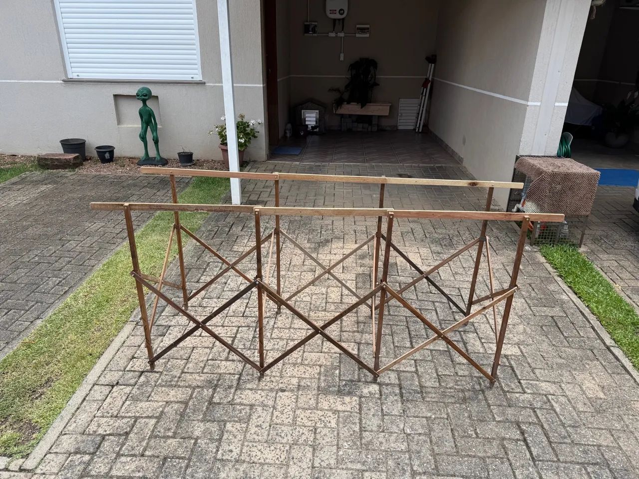 Mesa Para Camelô Sanfonada 2,00m X 0,90cm - Foto 4