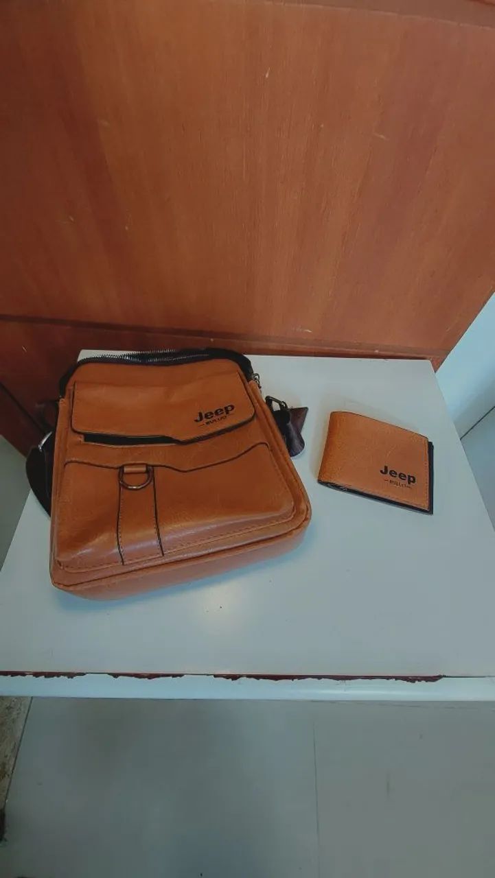 BOLSA DE OMBRO E CARTEIRA - JEEP  - Foto 2