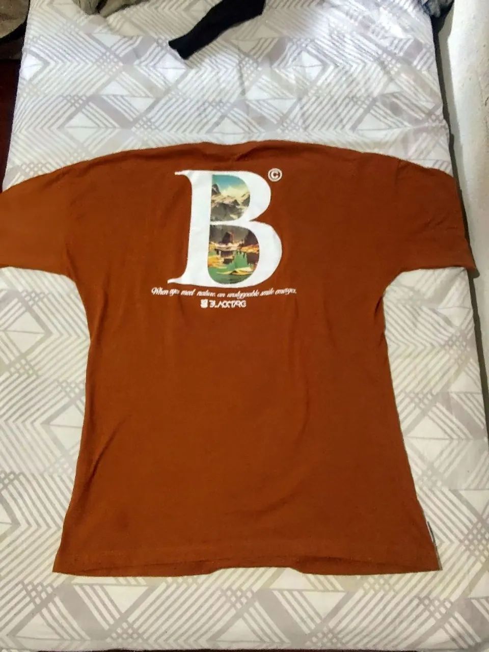 Camiseta Blacktbg B Marrom - Foto 2