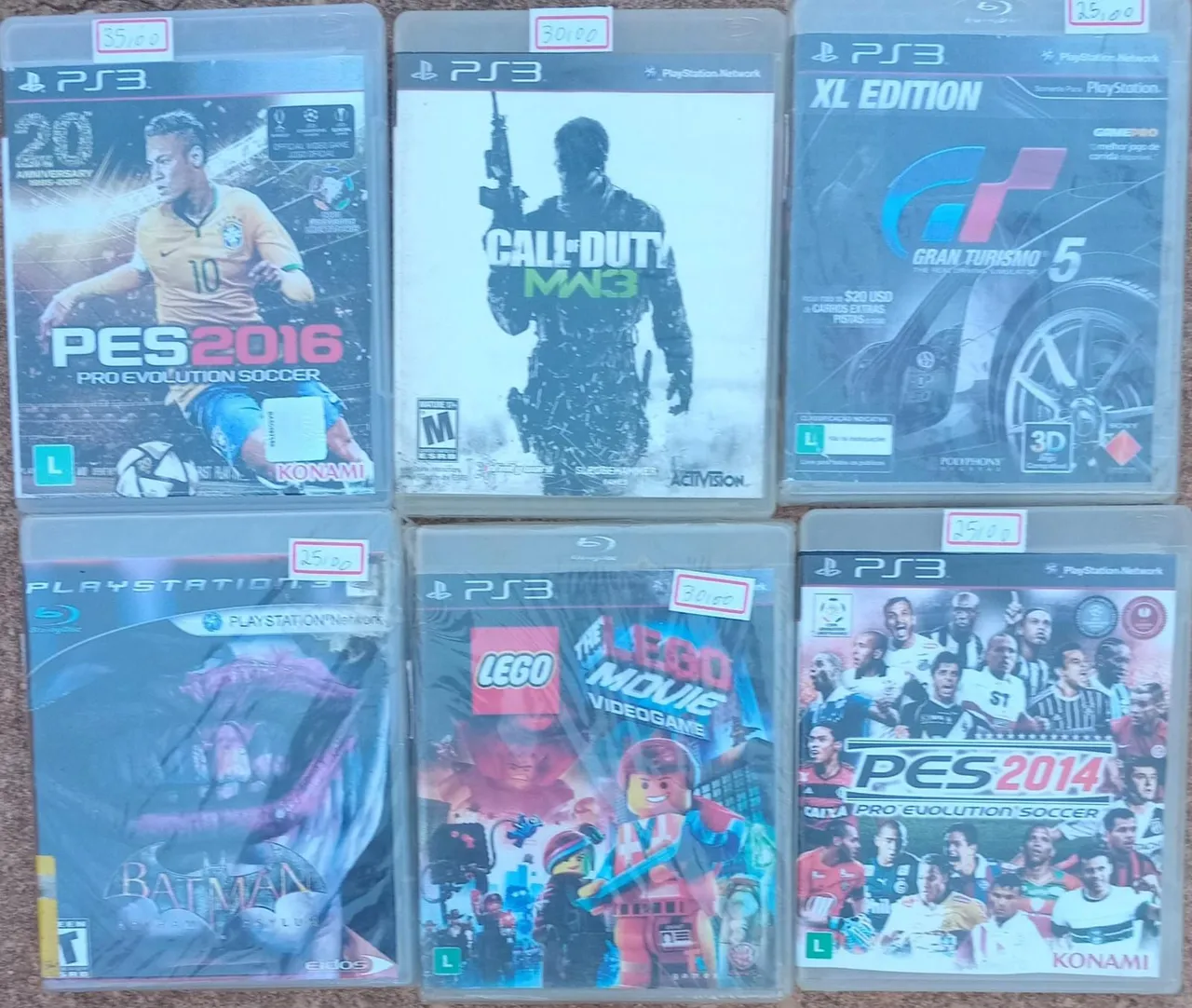 Jogos PS3 - vários lotes de jogos só escolher
