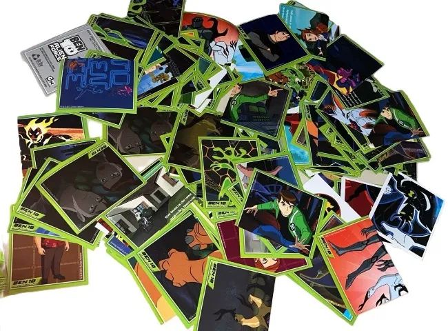 Lote Com 205 Figurinhas Diversas Ben 10 Alien Force  - Foto 3