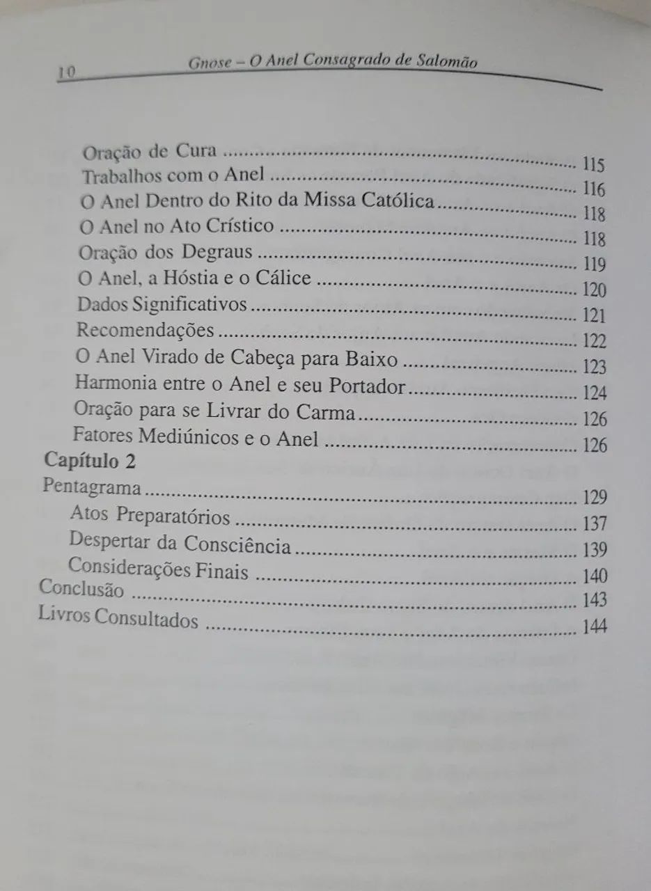 Livro Gnose - O Anel Consagrado de Salomão  - Foto 6