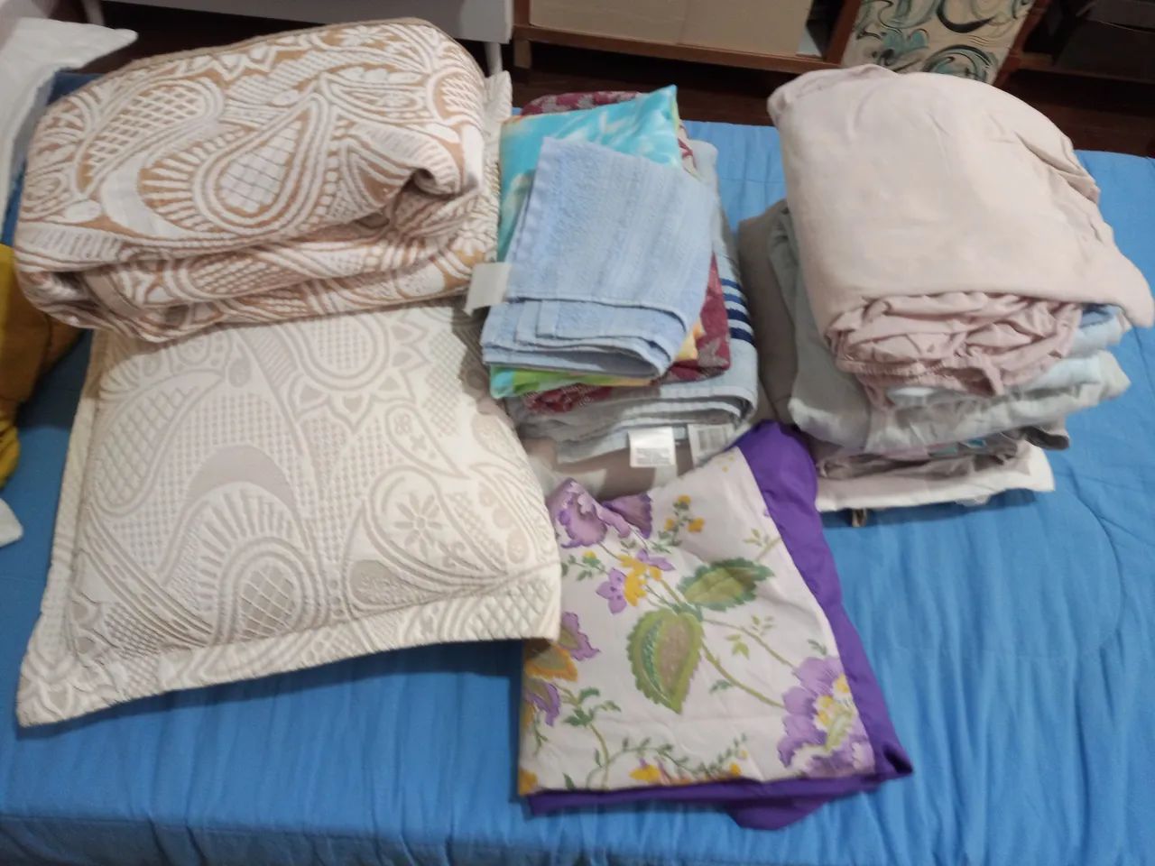 Lote de roupas de cama solteiro  - Foto 6