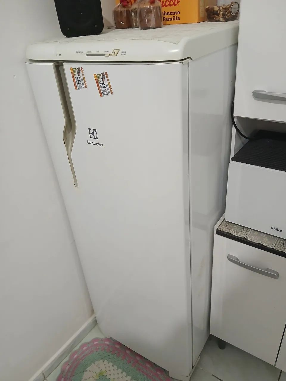 Geladeira Eletrolux 240l branca 127V - Foto 3