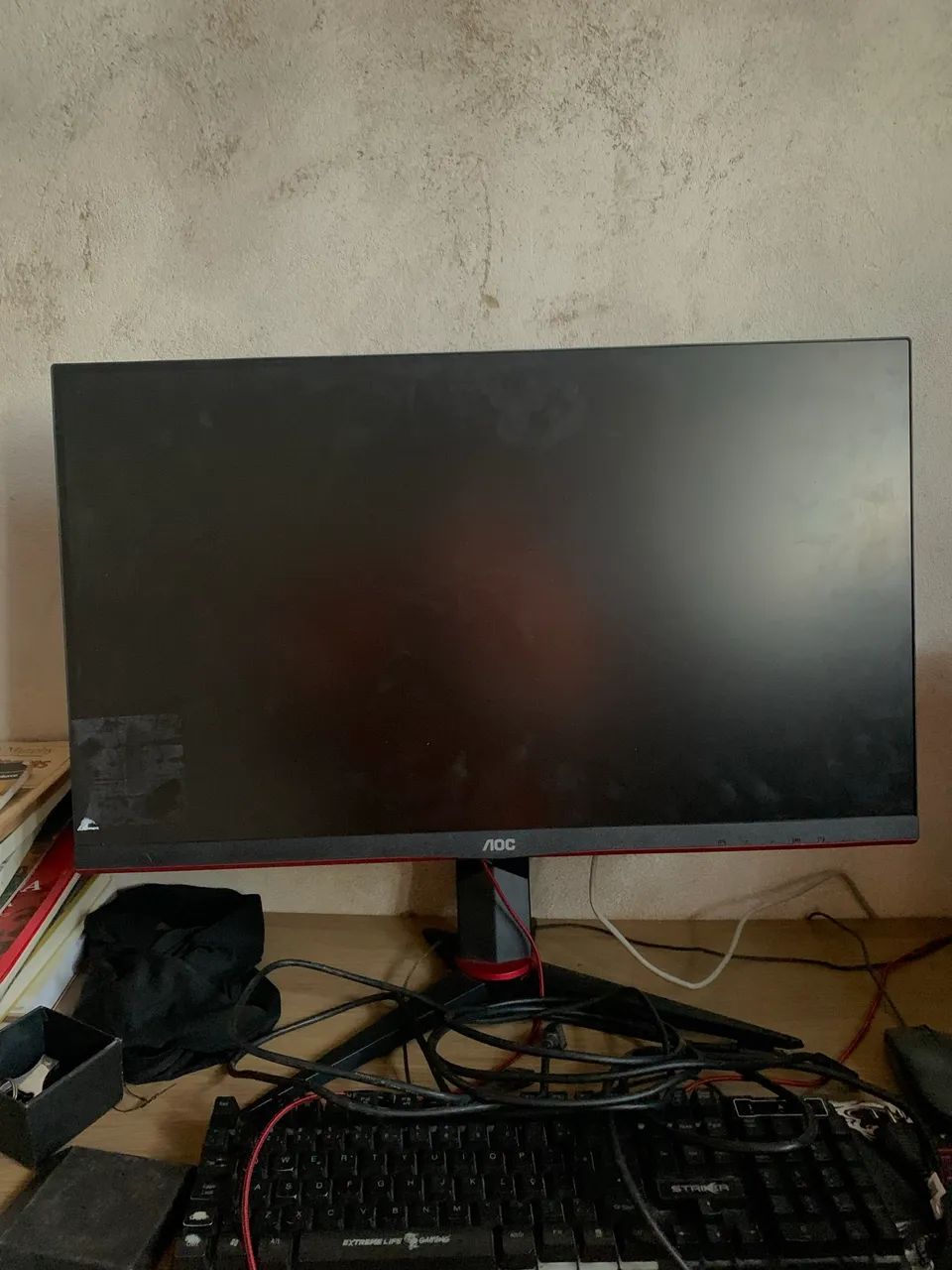 Monitor AOC 27 - COM DEFEITO - Foto 2