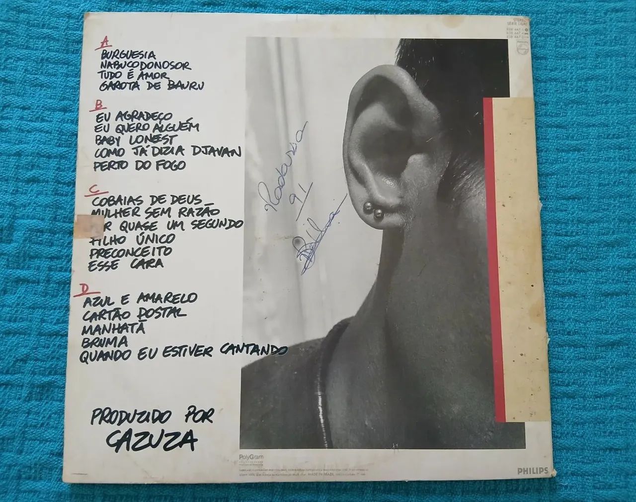 Cazuza - Burguesia LP Vinil Duplo (1989) Philips/PolyGram - Foto 3