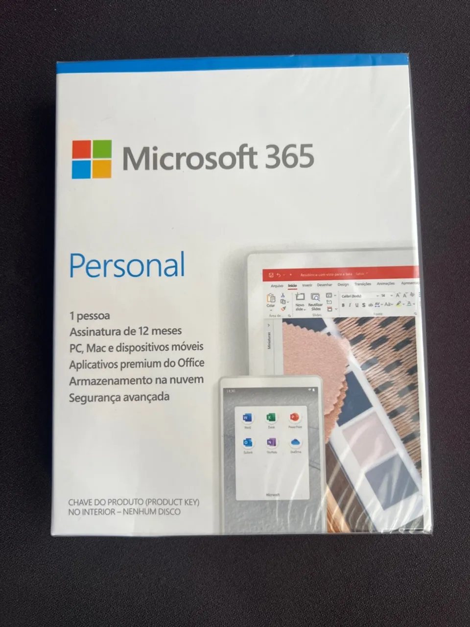 Microsoft 365 Personal - Assinatura 12 meses