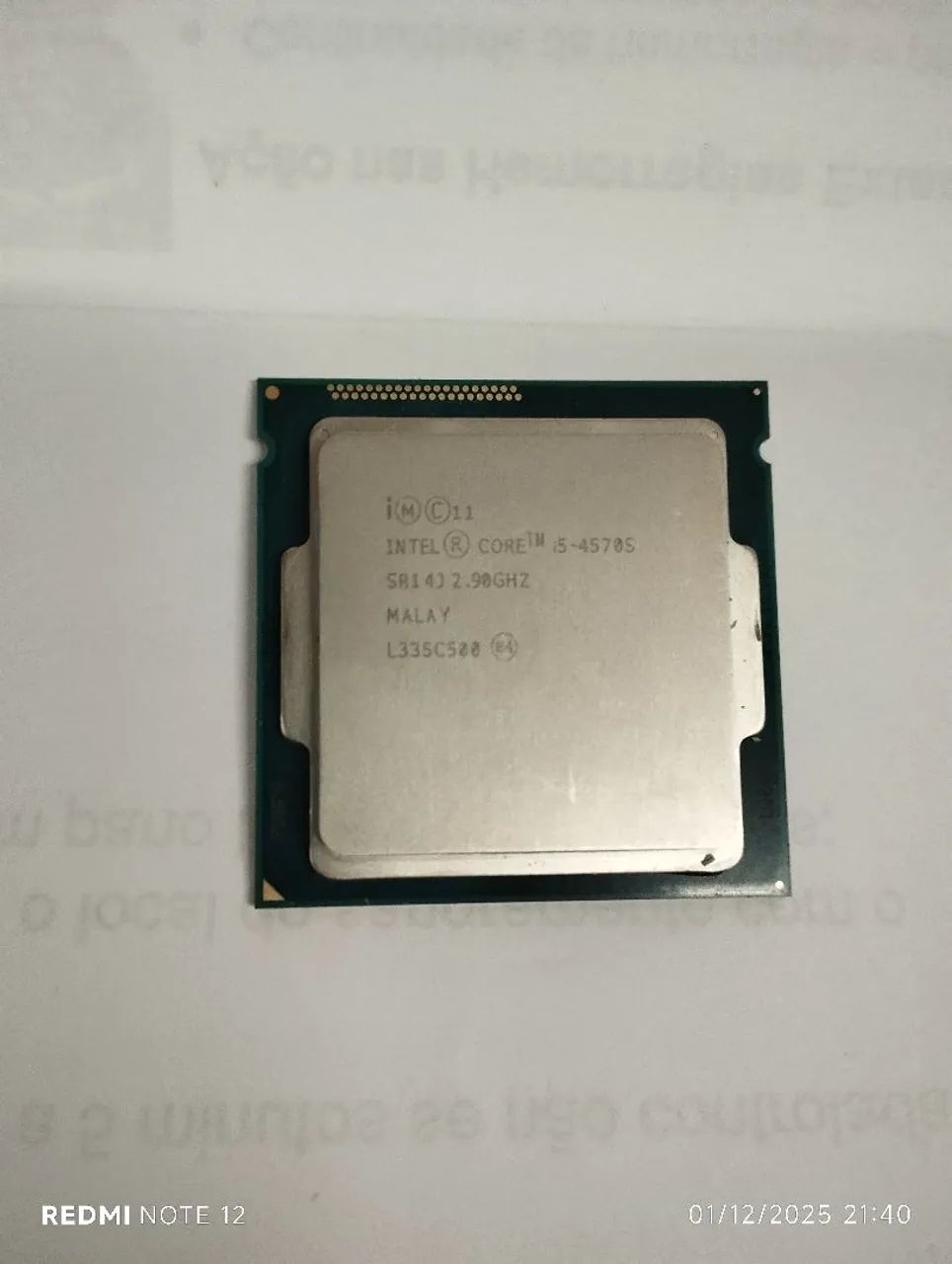 Processador Intel i5 4570s