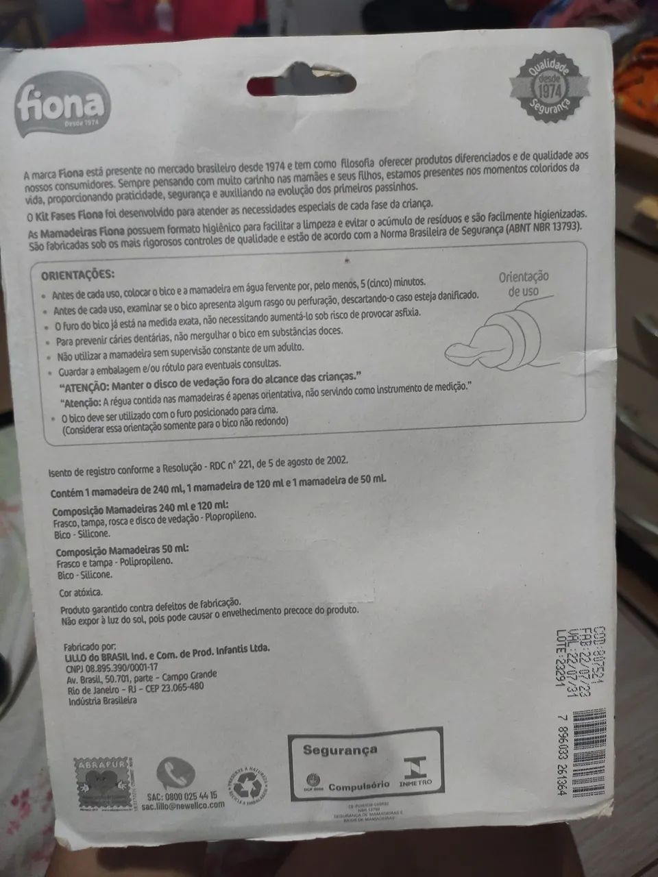 Kit fases mamadeira  - Foto 2