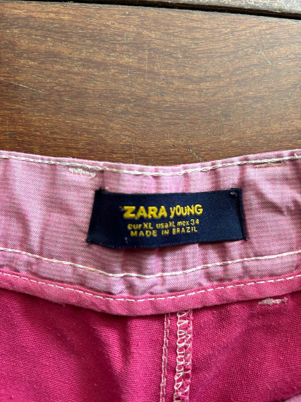 Bermuda Rosa Zara Young Tamanho G  - Foto 5
