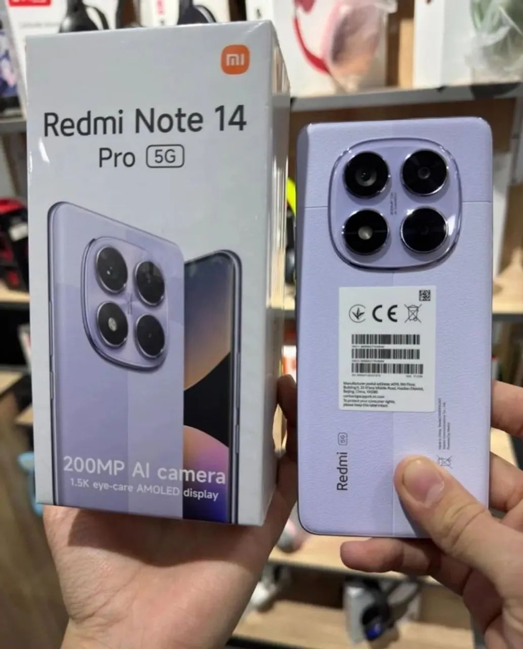 Xiaomi Redmi Note 14 Pro 5G-256GB/8GB , NOvo(lacrado), NF e garantia + Brindes,entregamos