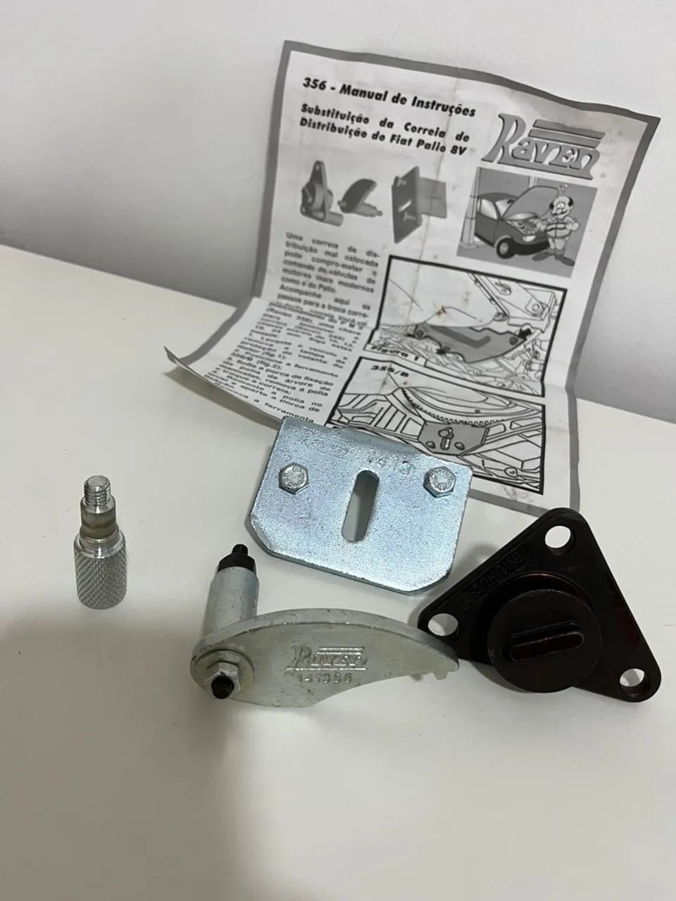 Ferramenta Raven para Fiat Palio 8V - Substituição Correia