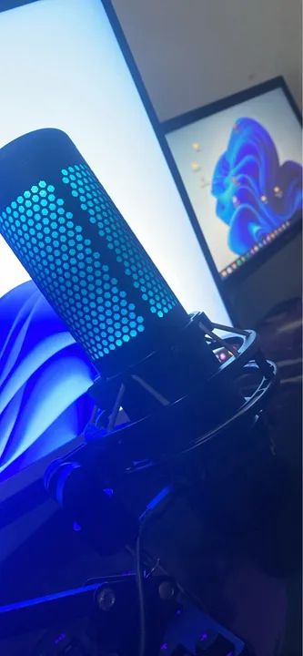 Microfone Gamer HyperX Quadcast S 