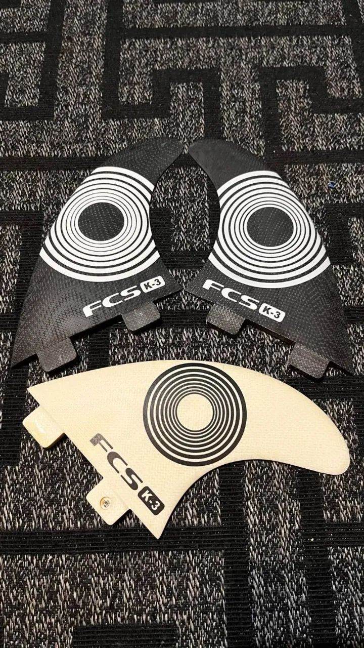 Quilhas Fcs Kelly Slater Quad V2 K3 Tri Performance Core e Pg - Foto 3