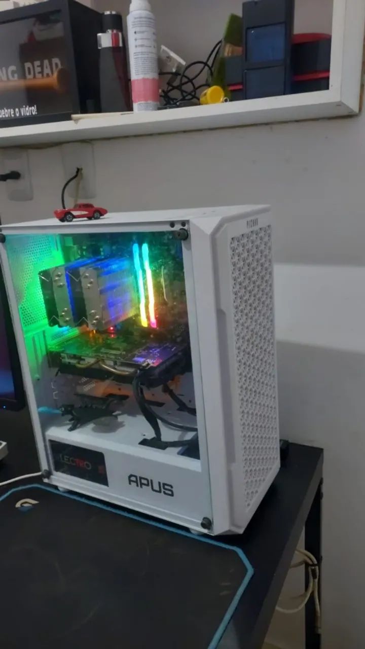 CPU Ryzen 5 PRO 4650G | RX 580 | 16GB DDR4 | SSD NVMe + SSD SATA - Foto 4