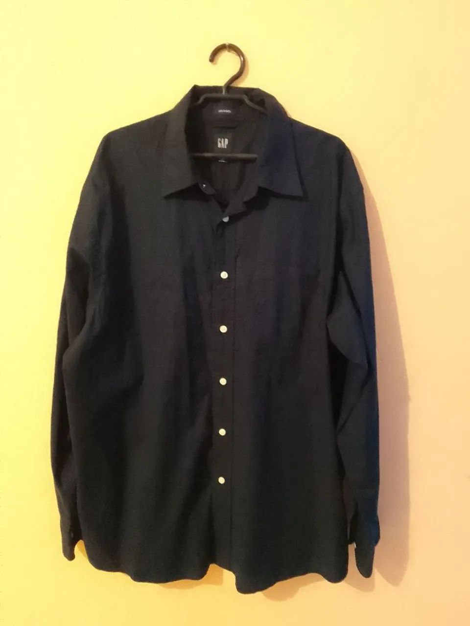 Camisa Social GAP Azul Marinho, Original!