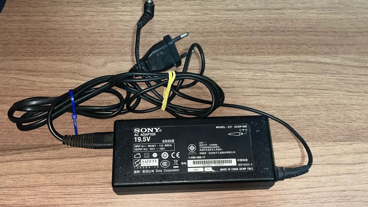 Fonte Externa Tv Sony 19,5v 3,05a Acdp-002 Original    - Foto 3
