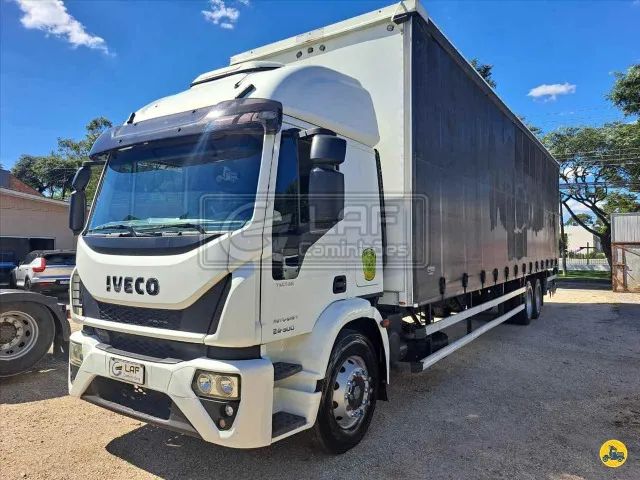 Iveco tector 240-300 6x2 teto alto cabinado sider de 11,50 metros - Foto 5
