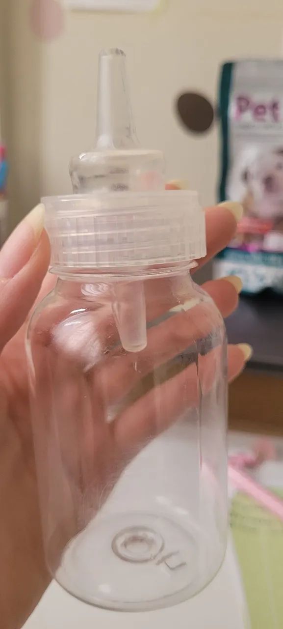 Kit pet Milk e mamadeira pet  - Foto 4