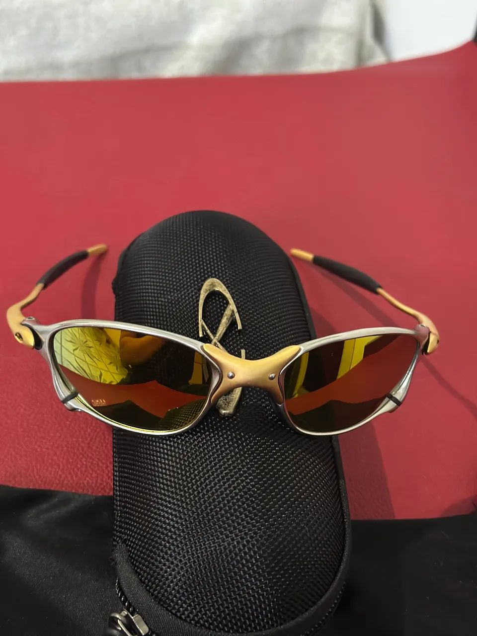 Oakley Doble x 24k premium nova sem uso 