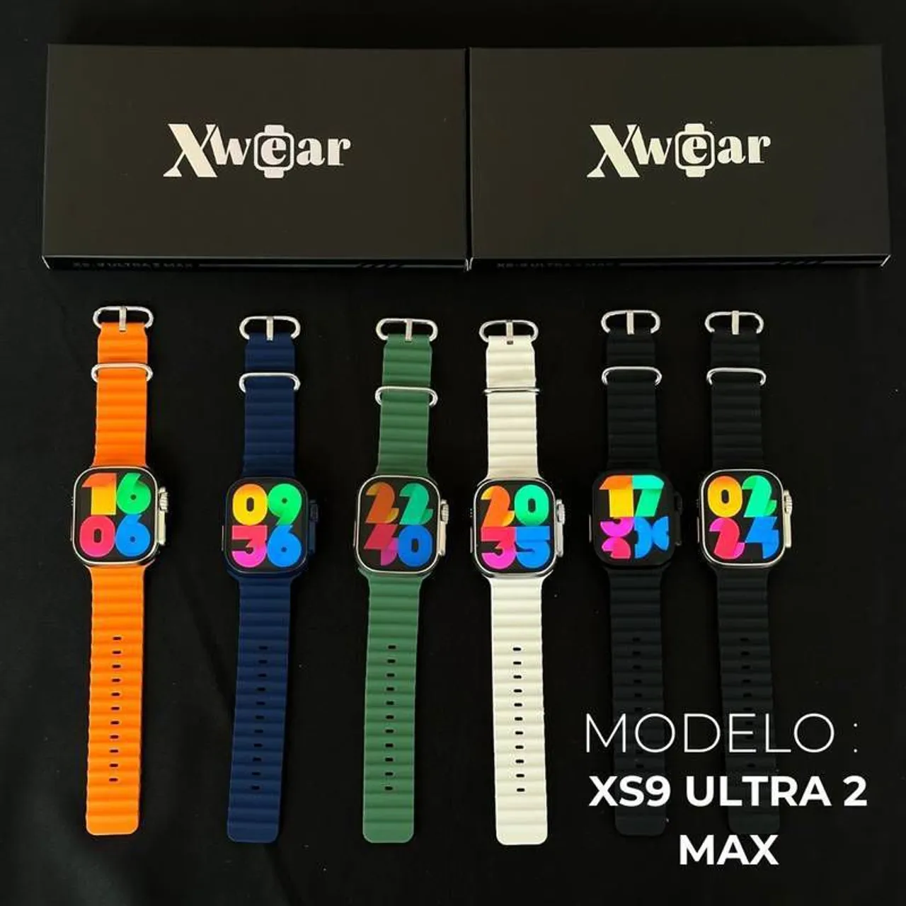 Smartwatch XS9 Ultra 2 Max - Diversas Cores!