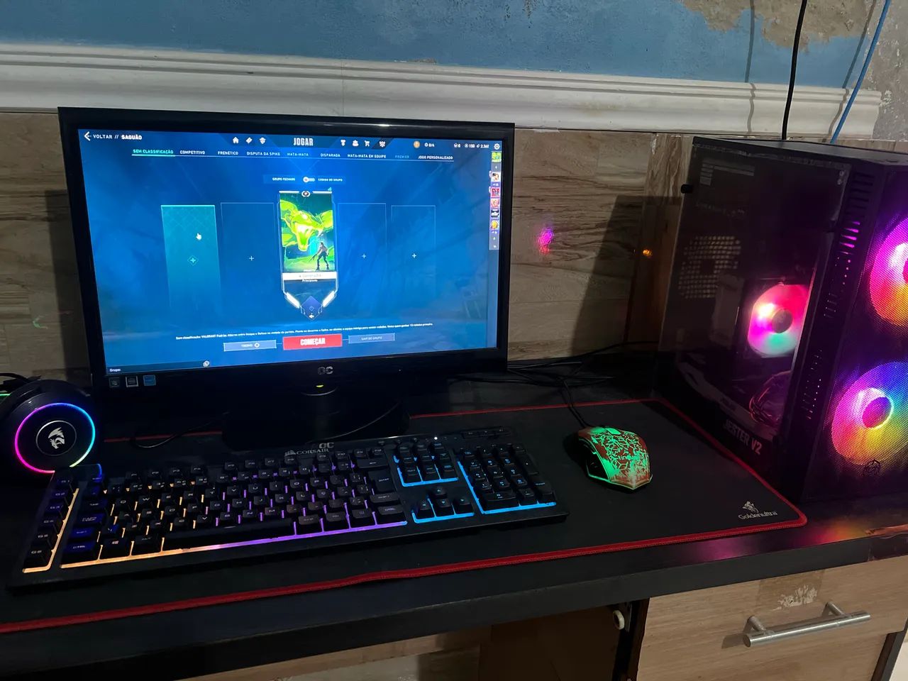 COMPUTADOR GAMER COMPLETO 64297080014850120