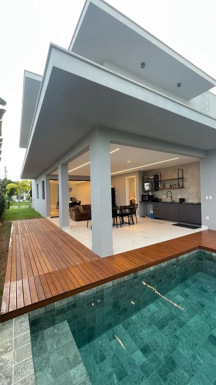 Alugar - Casa Duplex em Condomínio Fechado  - 5 Suítes - Alphaville - Foto 3